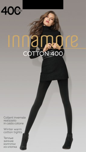 Колготки INNAMORE (Иннаморе) Cotton 400 (тёплые)