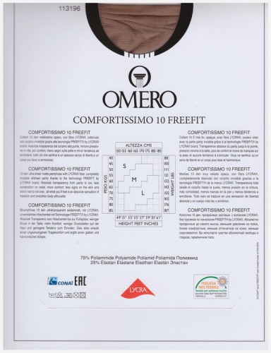  -  OMERO () Comfortissimo 10 (freefit)