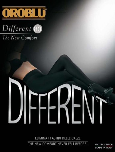  -  OROBLU () Different 80 (total comfort tights)