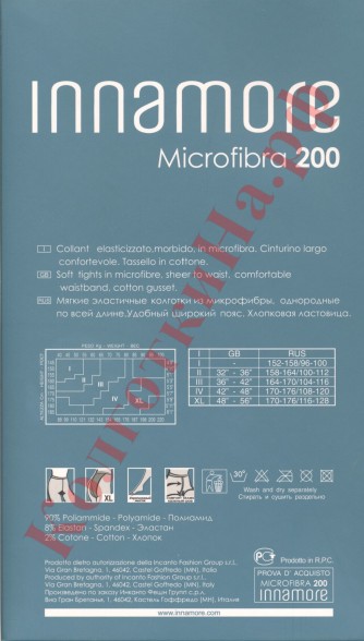  -  INNAMORE () Microfibra 200