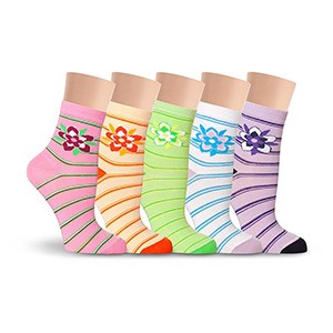 Женские разноцветные носки
